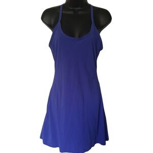 Outdoor Voices The Exercise Dress Navy Blue Women's XS